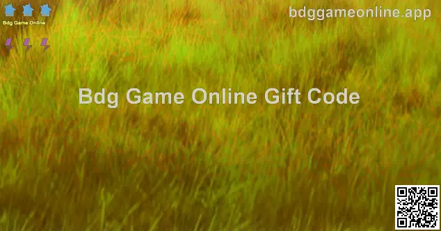 Bdg Game Online gift code and promo code guide visual on bdggameonline.app